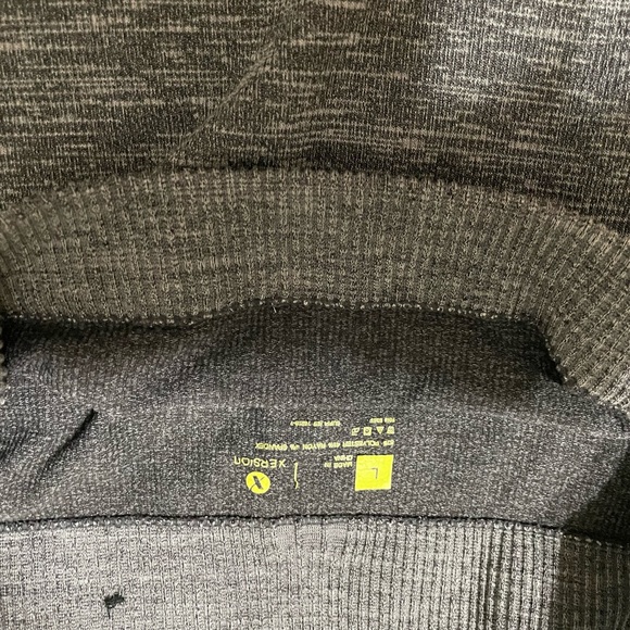 Multicolor black/white/grey woman leggings in size  large. - Picture 4 of 4